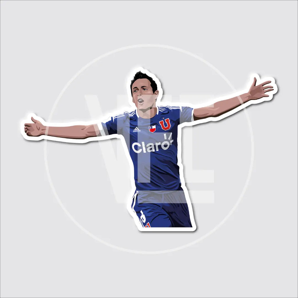 Sticker / Matías Rodríguez - Ilustrado por Vector FC
