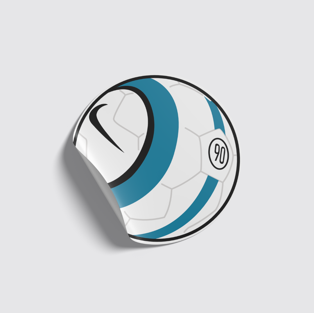Sticker / Nike Total 90 Premier League 04/05 - Ilustrado por Vector FC