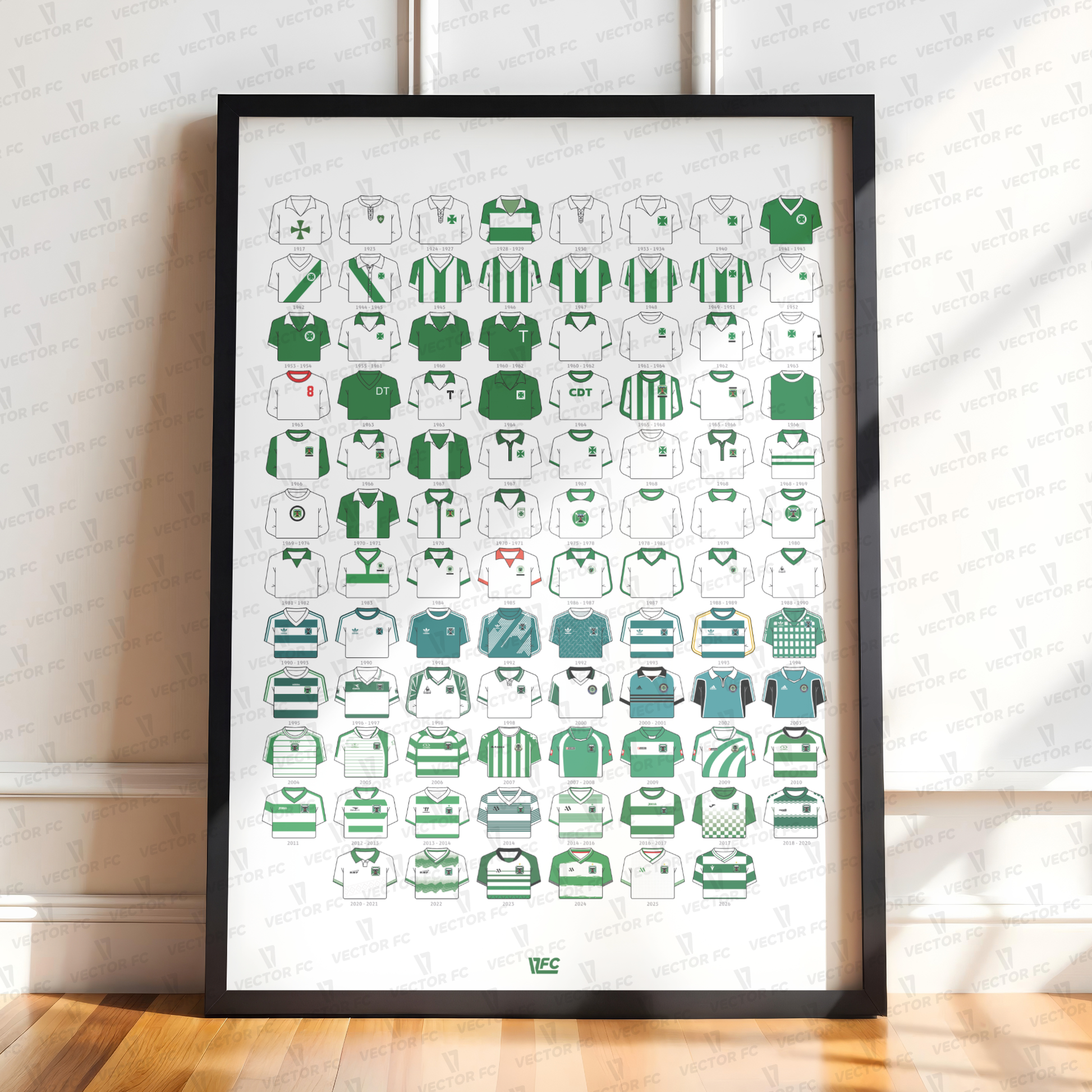 Poster / Camisetas Deportes Temuco 2026 - Ilustrado por Vector FC
