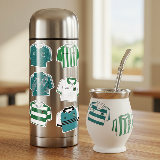 Lámina stickers / Camisetas Deportes Temuco - Ilustrado por Vector FC