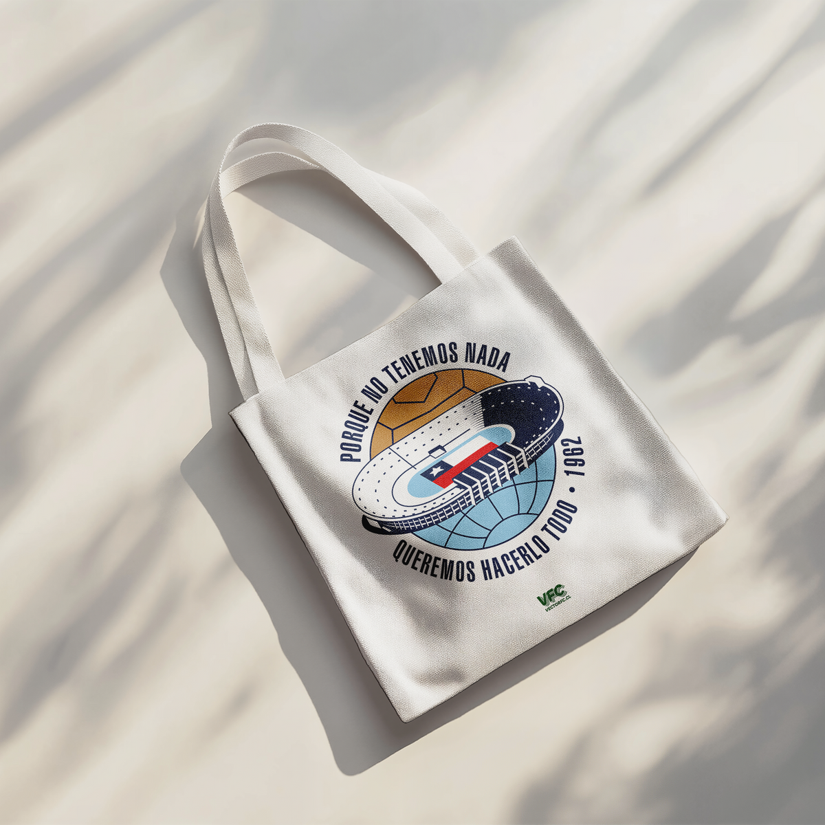 Tote bag / Mundial Chile 1962 - Ilustrado por Vector FC