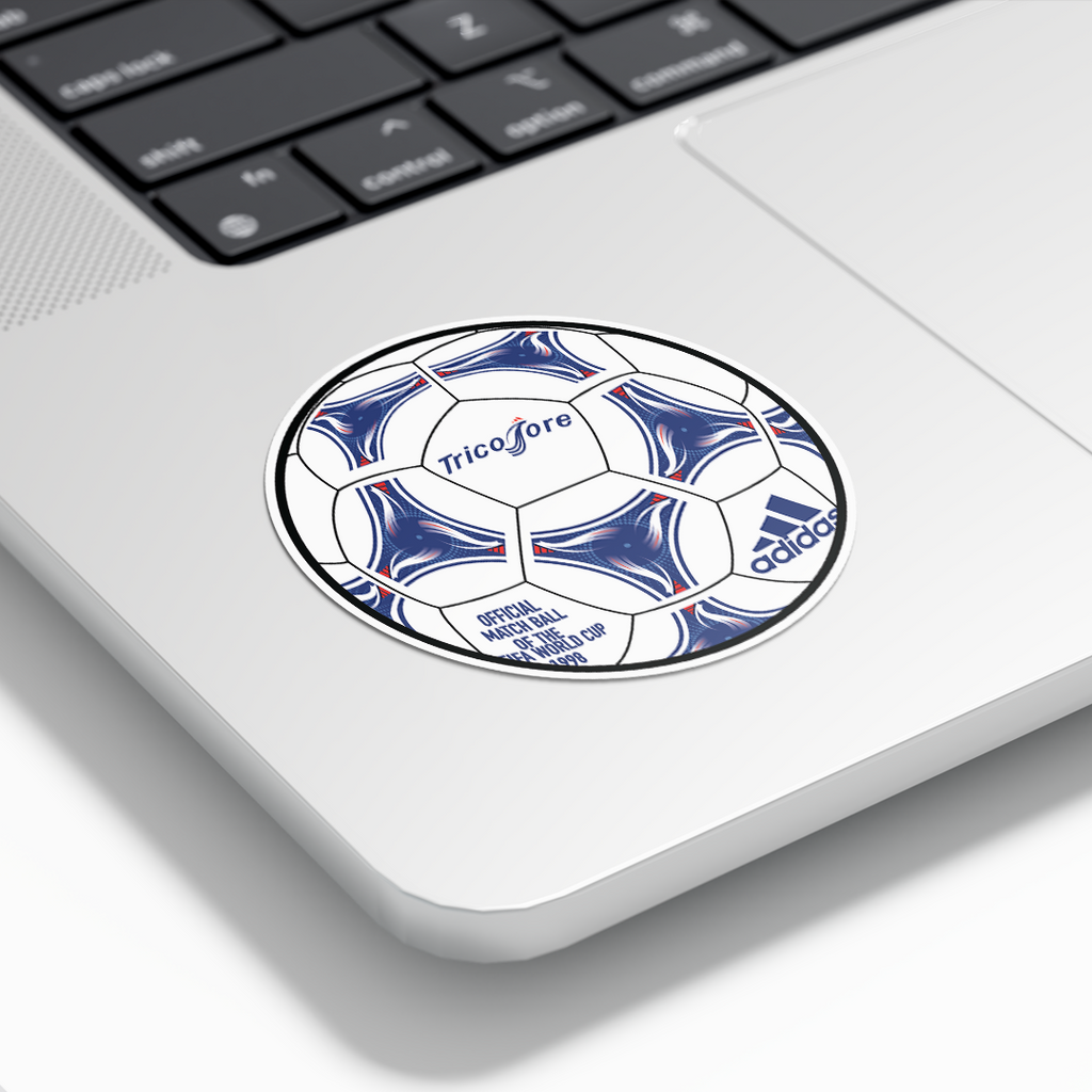 Sticker / Adidas Tricolore - Francia 1998 - Ilustrado por Vector FC