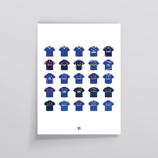 Poster / Camisetas U. de Chile - Adidas