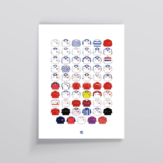 Poster / Camisetas U. de Chile - visita