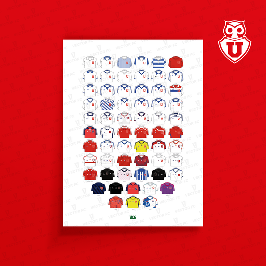 Poster / Camisetas U. de Chile - visita 2026