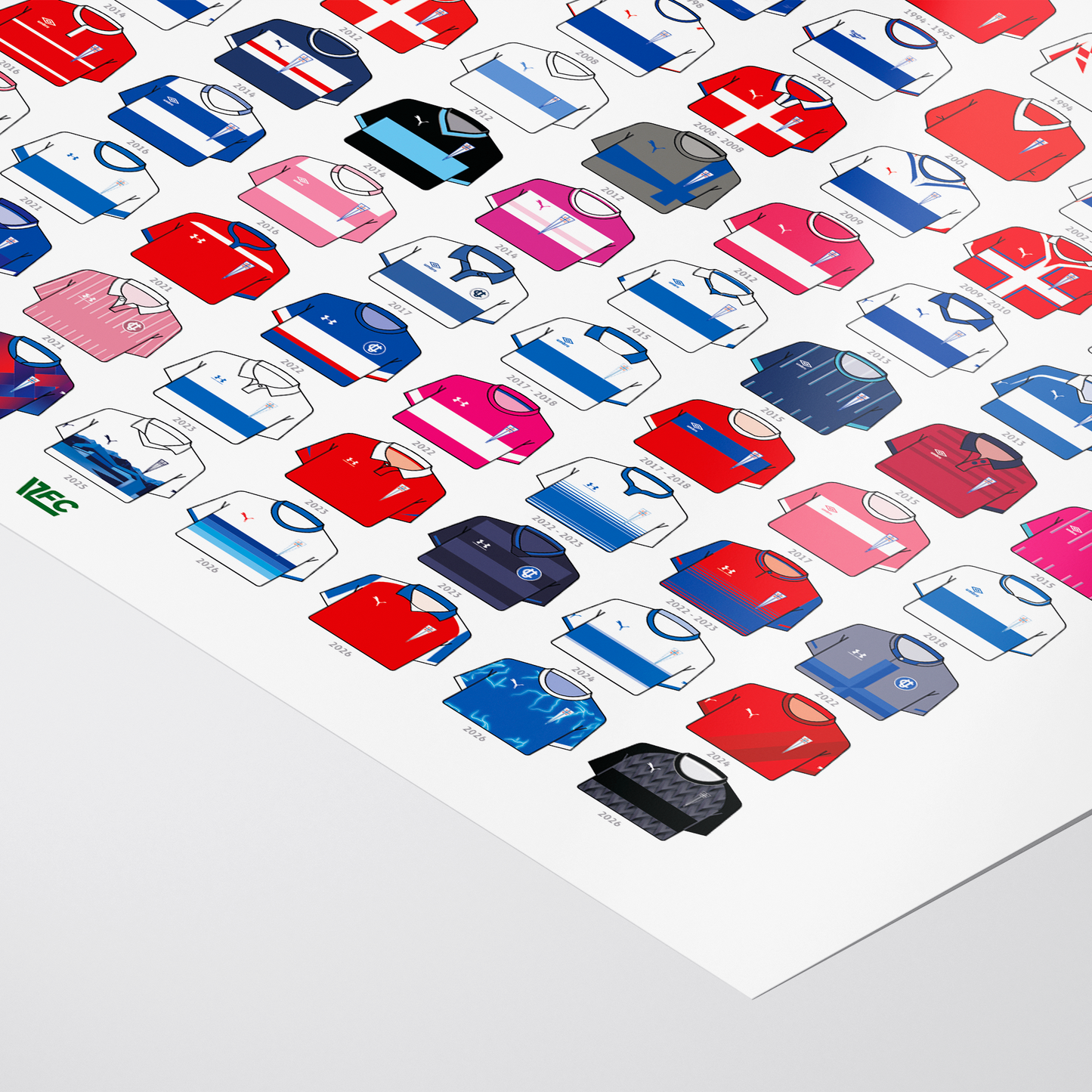 Poster / Camisetas U. Católica 2026 (todas)