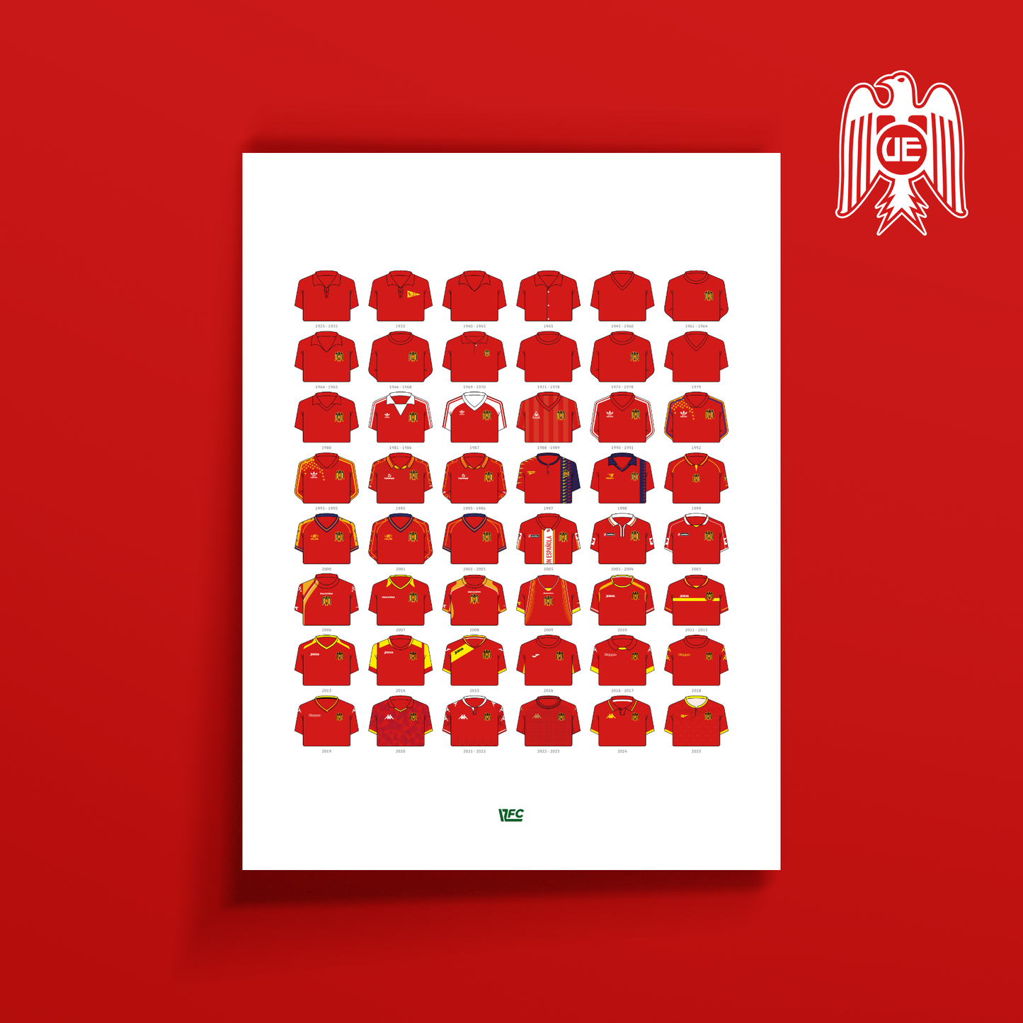 Poster / Camisetas Unión Española