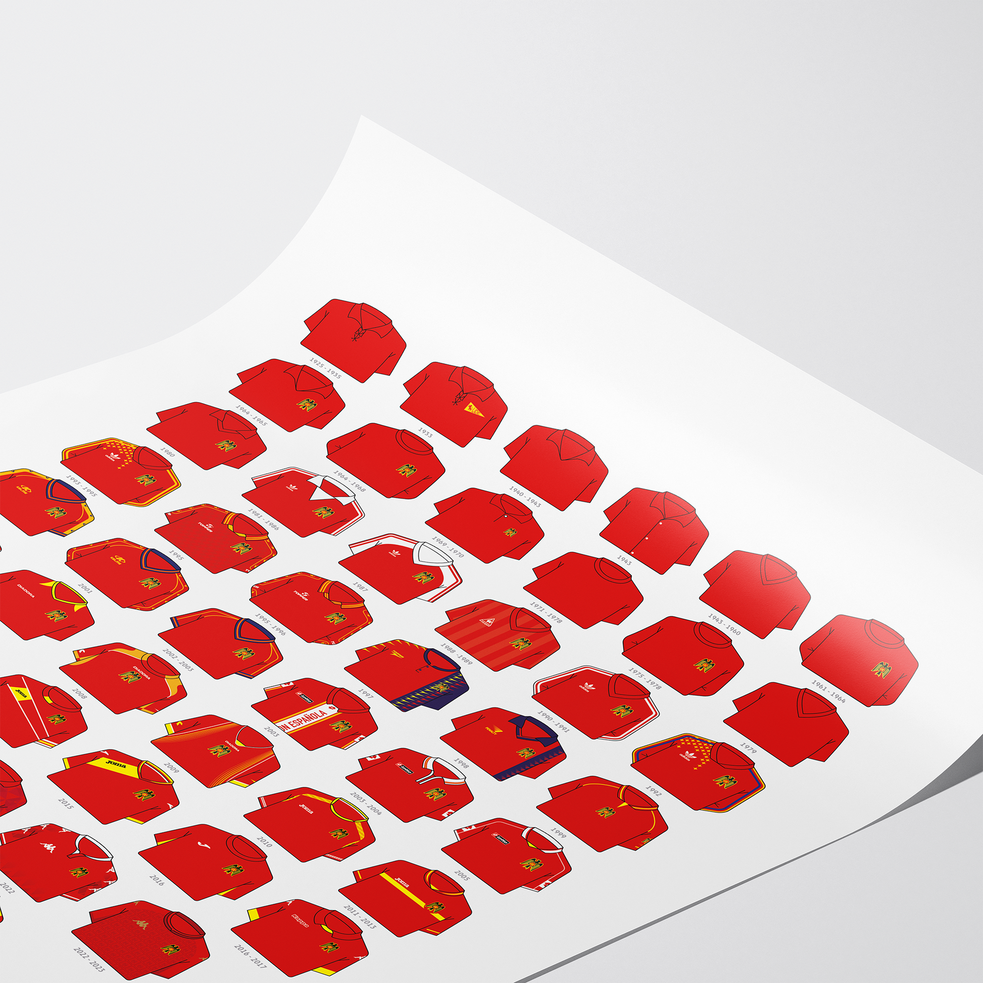 Poster / Camisetas Unión Española 2026 - Ilustrado por Vector FC