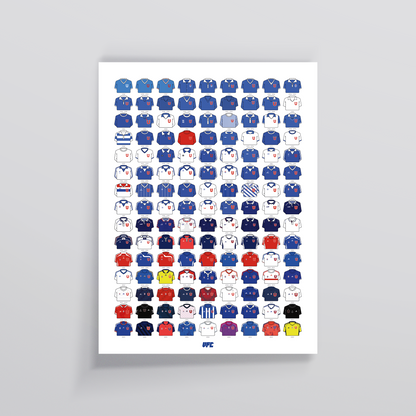 Poster / Camisetas U. de Chile (todas)