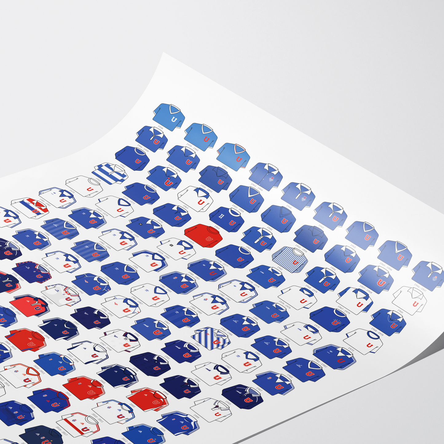 Poster / Camisetas U. de Chile (todas)