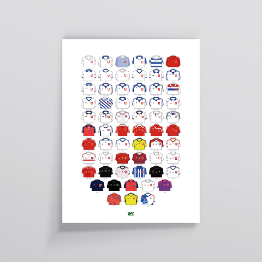 Poster / Camisetas U. de Chile - visita 2026