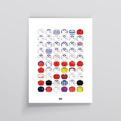Poster / Camisetas U. de Chile - visita