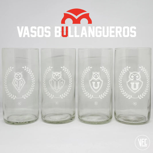 Vasos / Chunchos U. de Chile La Camiseta Azul