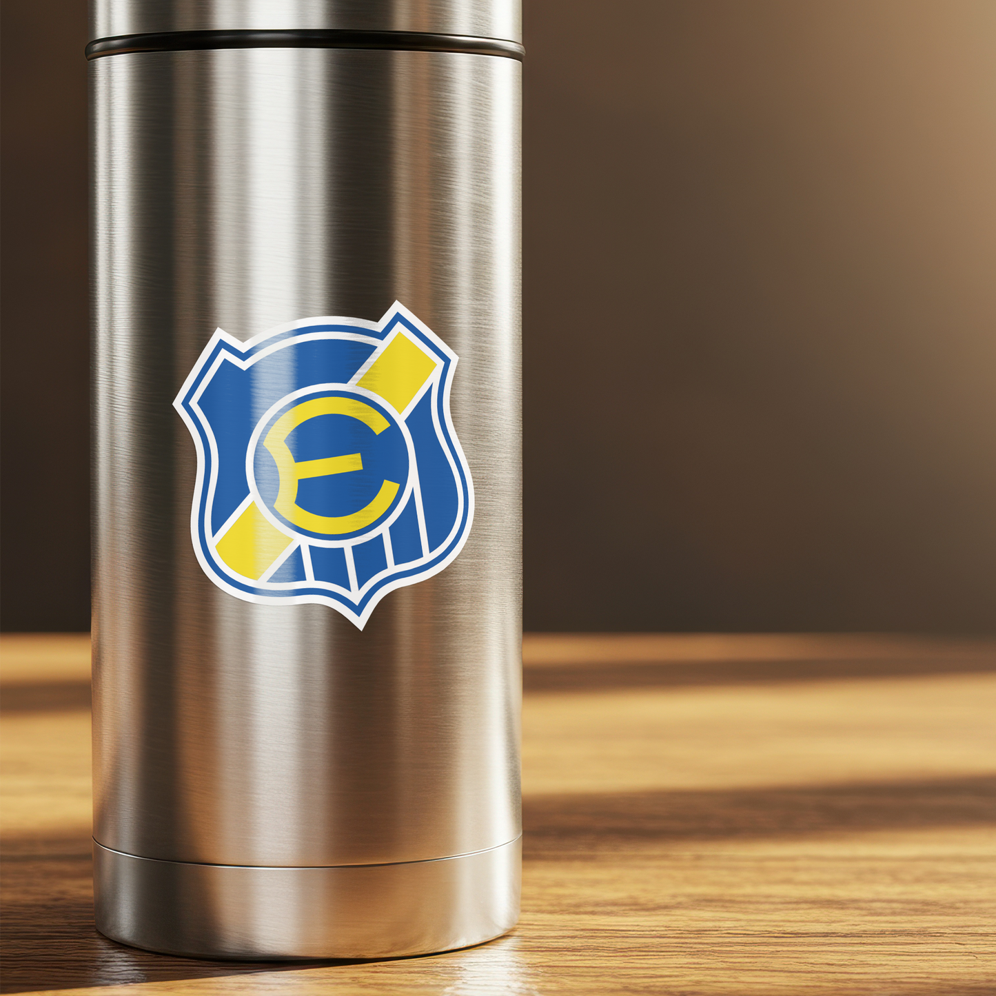 Sticker / Escudo Everton Viña del Mar - Ilustrado por Vector FC