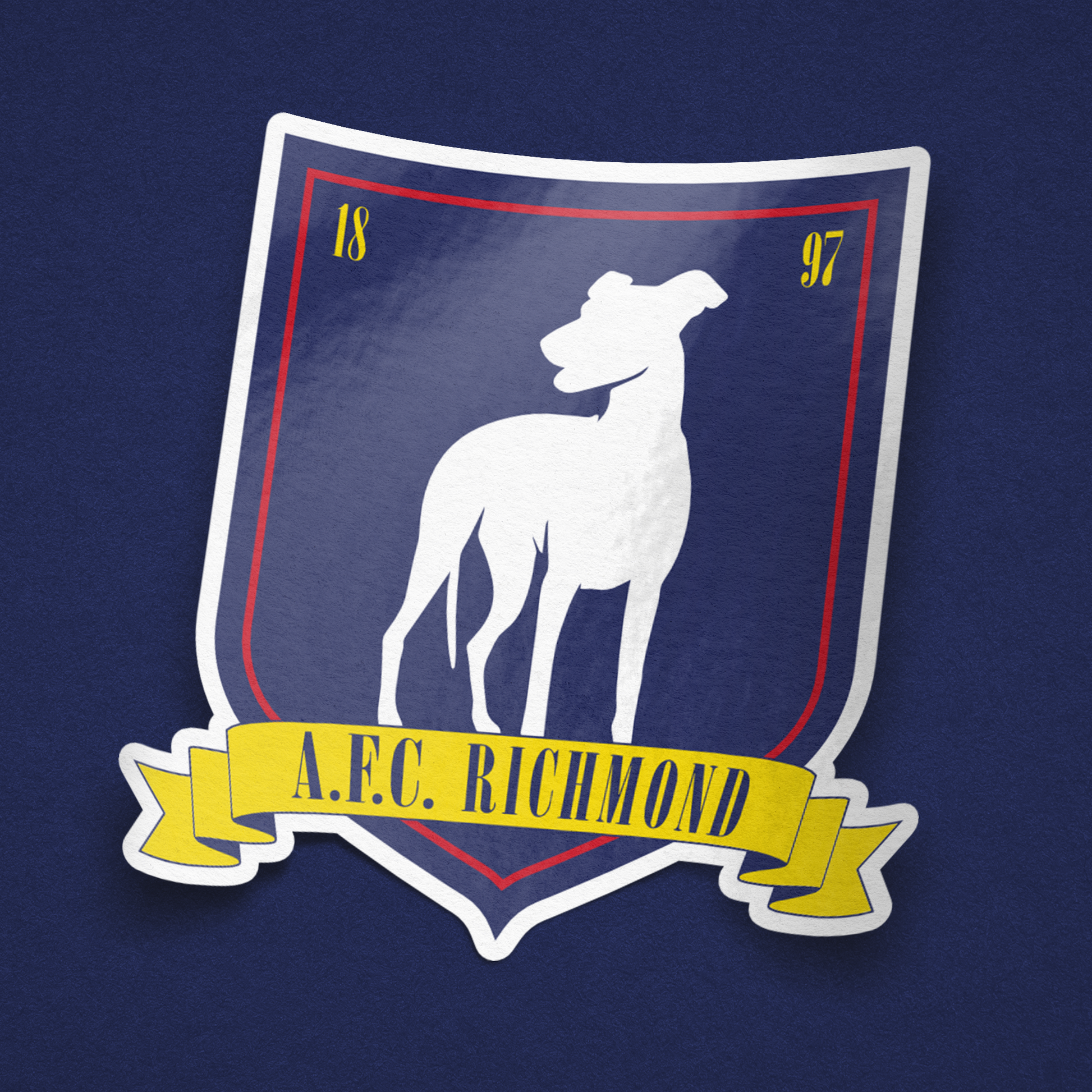 Sticker / Escudo AFC Richmond - Ilustrado por Vector FC