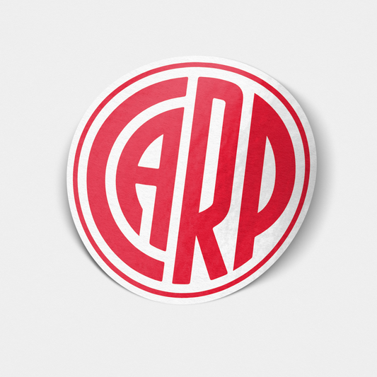 Sticker / Escudo River Plate 1932 - Ilustrado por Vector FC