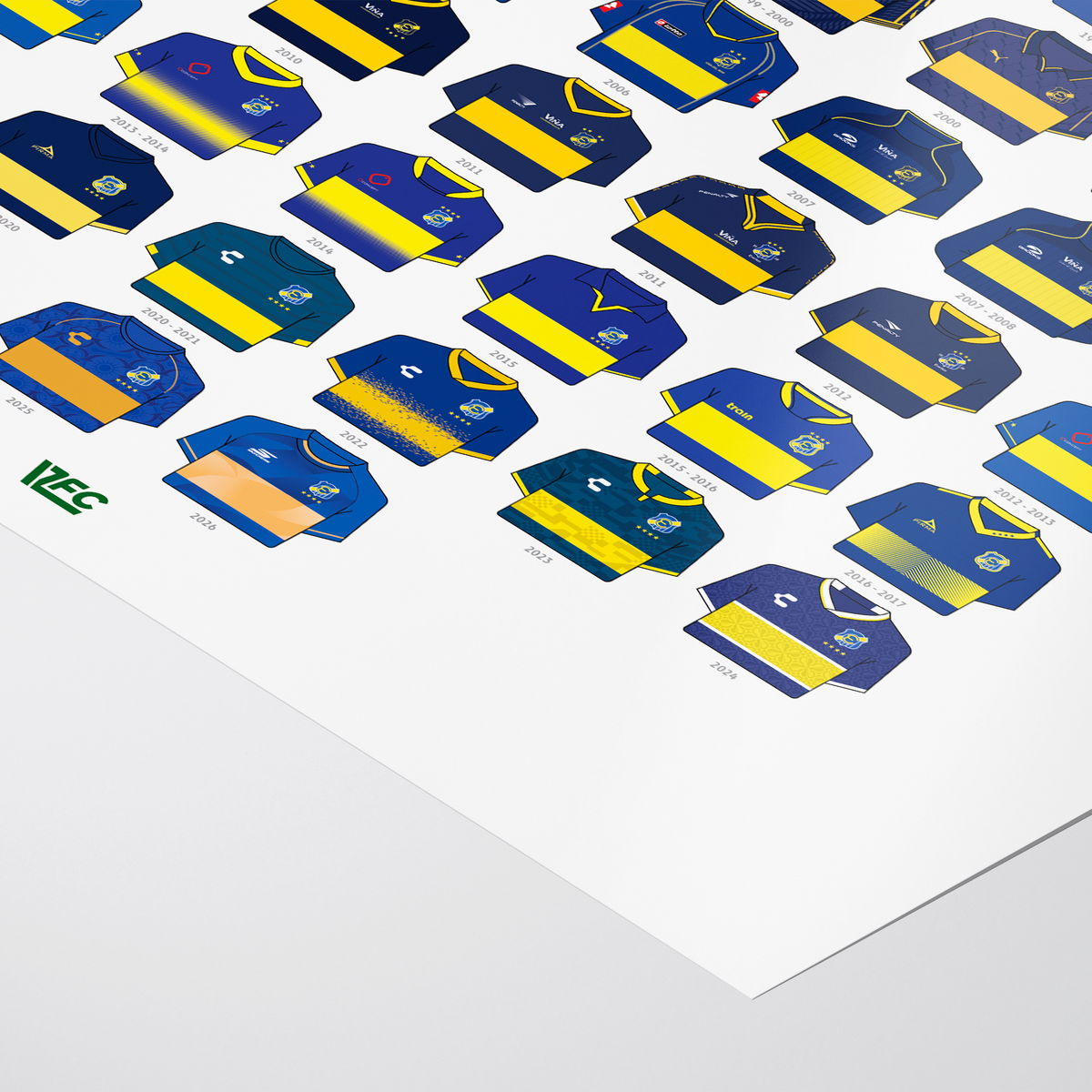 Poster / Camisetas Everton 2026 - Ilustrado por Vector FC