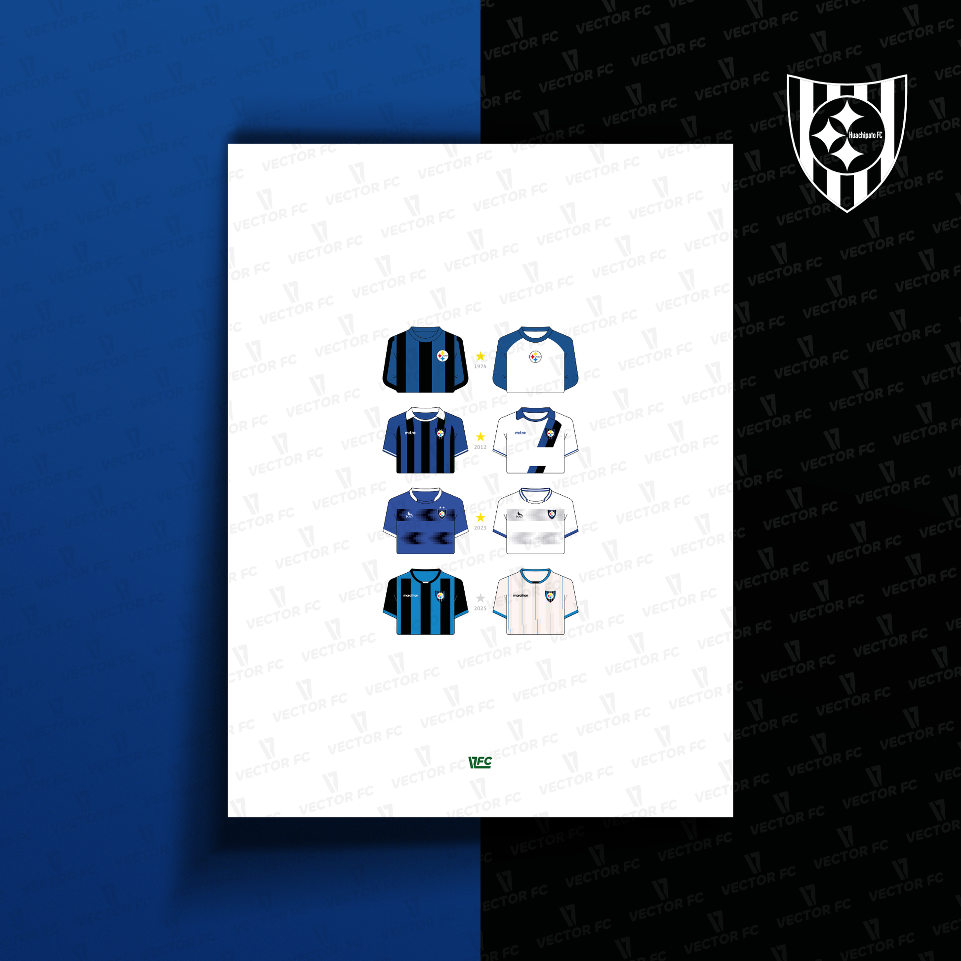 Poster / Camisetas Huachipato - Ilustrado por Vector FC
