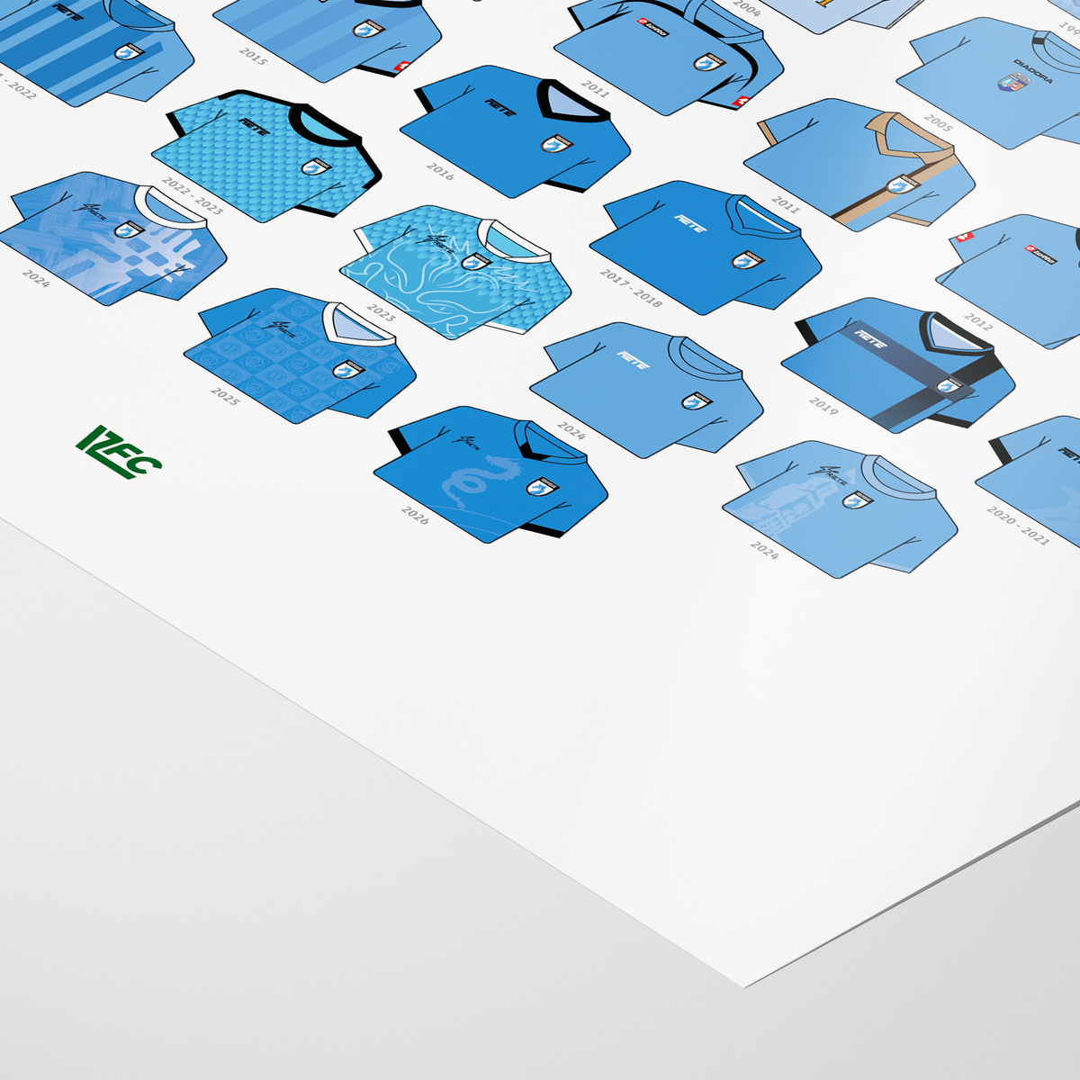 Poster / Camisetas D. Iquique 2026 - Ilustrado por Vector FC