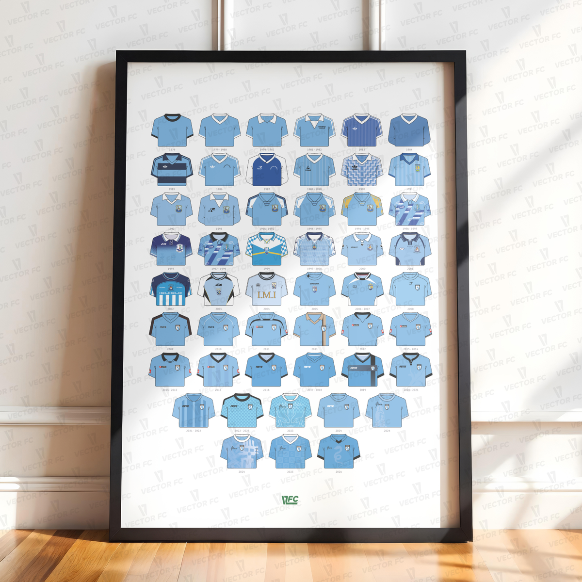 Poster / Camisetas D. Iquique 2026 - Ilustrado por Vector FC