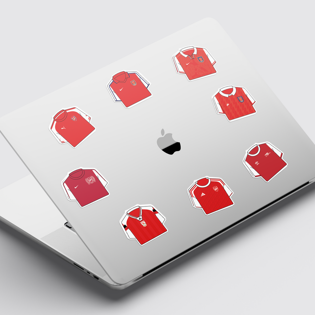 Lámina stickers / Camisetas Arsenal - Ilustrado por Vector FC