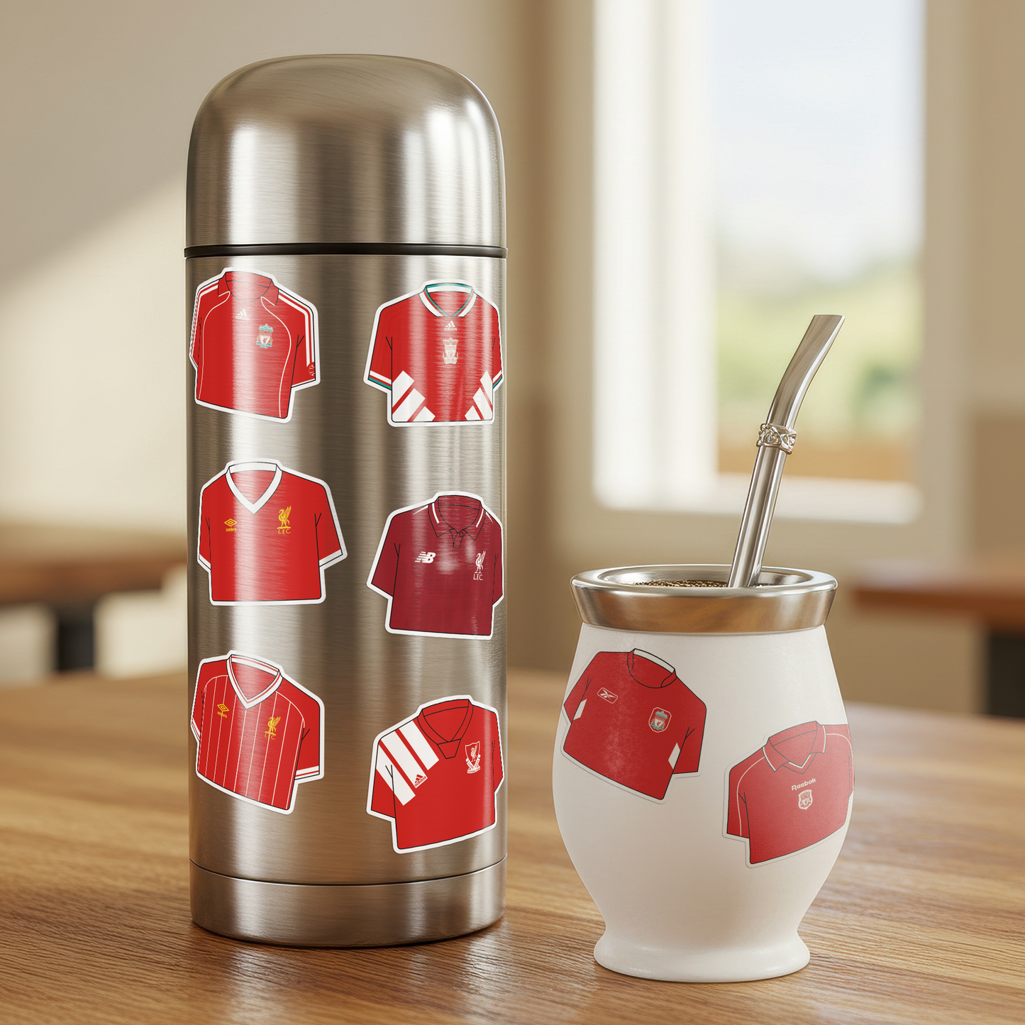 Lámina stickers / Camisetas Liverpool