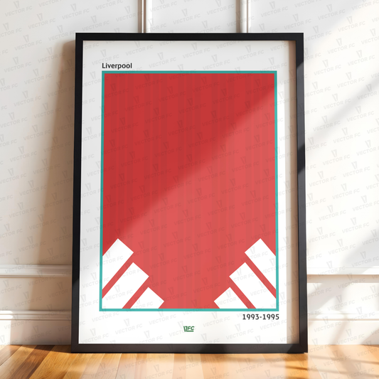 Poster / Liverpool 93-95 - Ilustrado por Vector FC