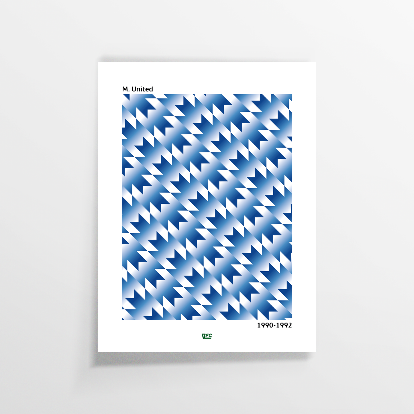 Poster / Manchester United 90-92