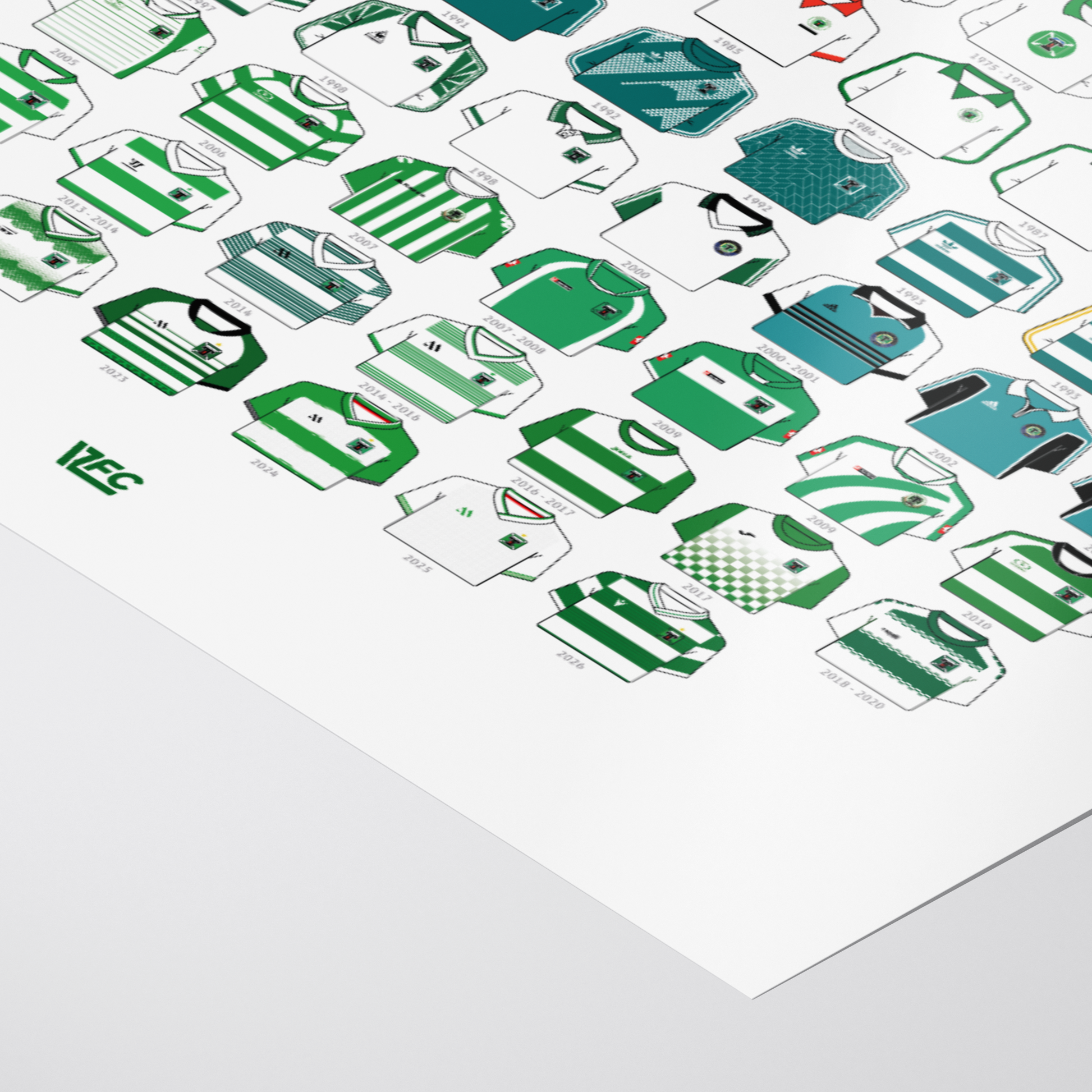 Poster / Camisetas Deportes Temuco 2026 - Ilustrado por Vector FC